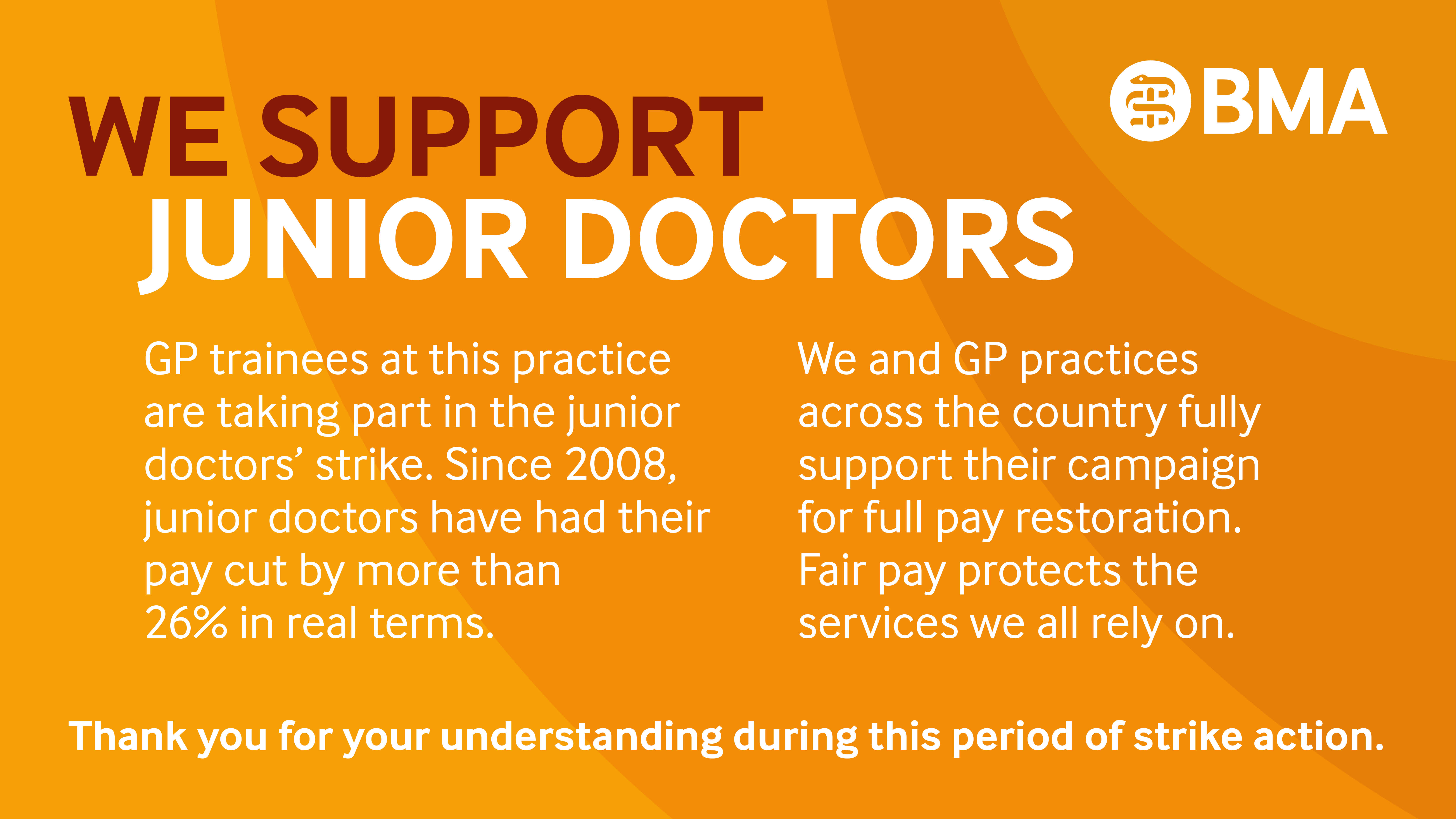 We Support Junior Doctors